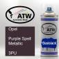 Preview: Opel, Purple Spell Metallic, 3PU: 400ml Sprühdose, von ATW Autoteile West.